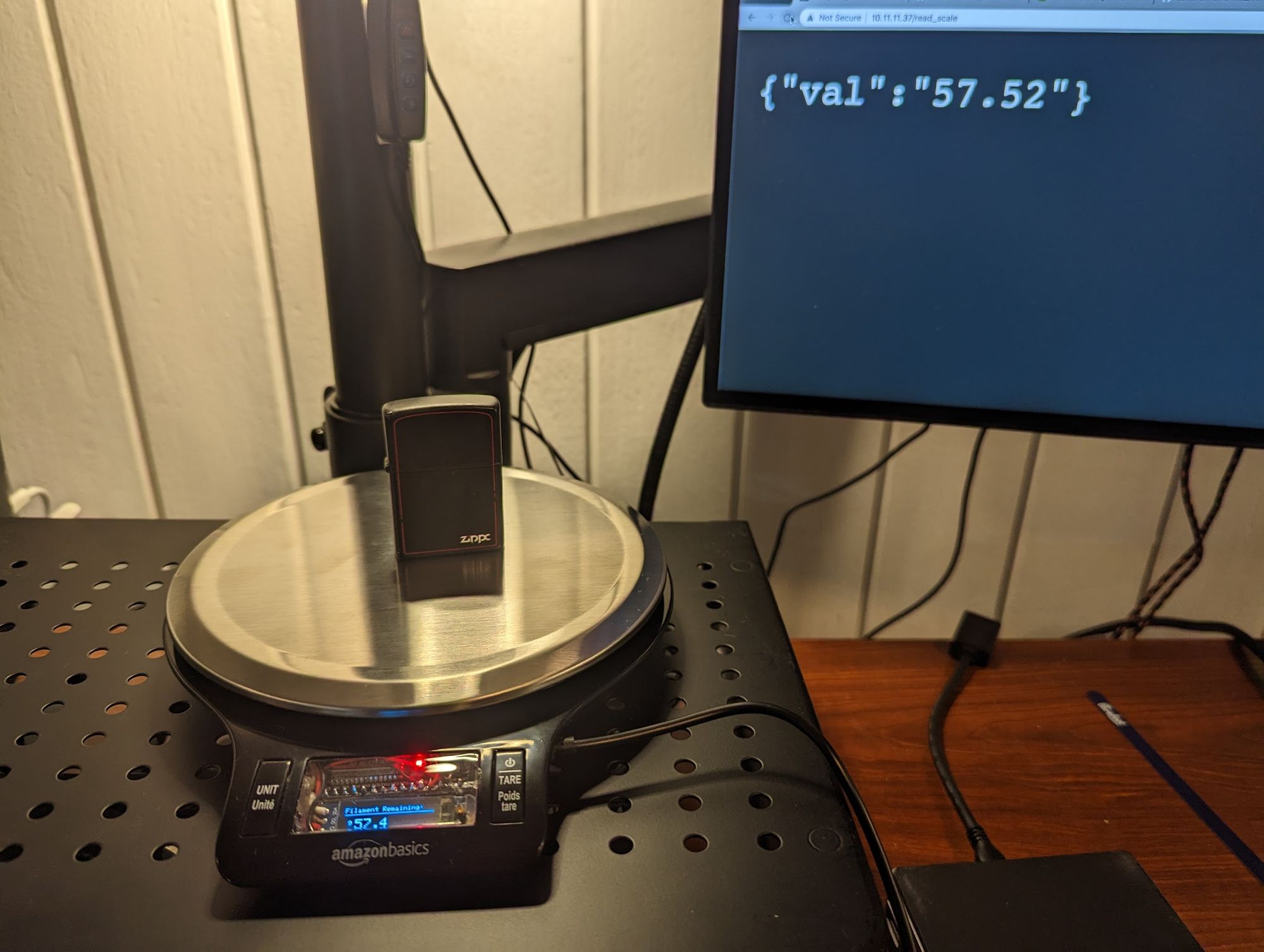 Turning a $10 kitchen scale into a WiFi smart scale for Home Assistant