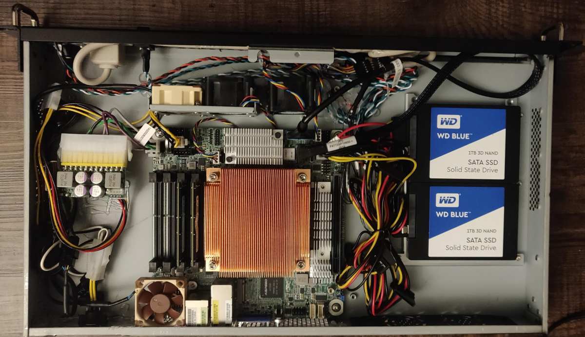 1U Quiet, Short-Depth Mini-ITX Ryzen Virtualization Server Build