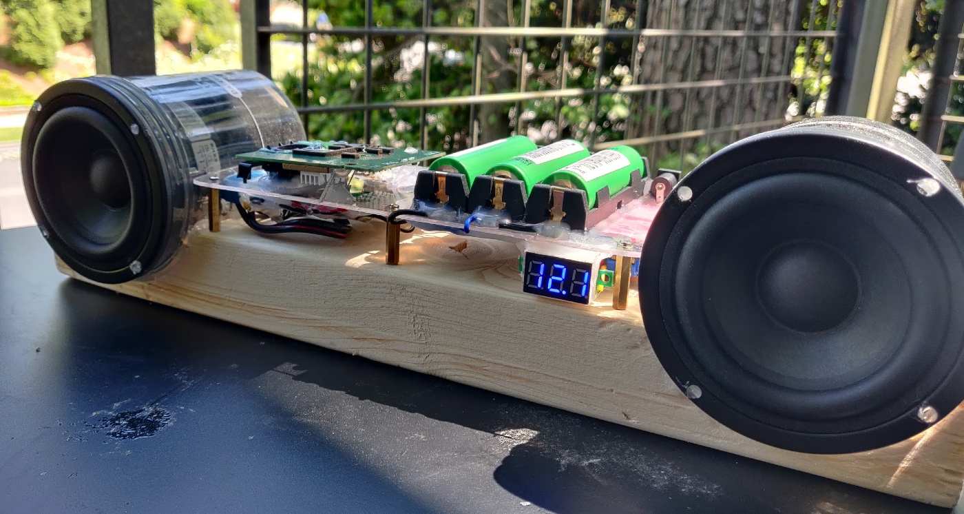 Homemade Battery-Powered Alexa Smart Speaker