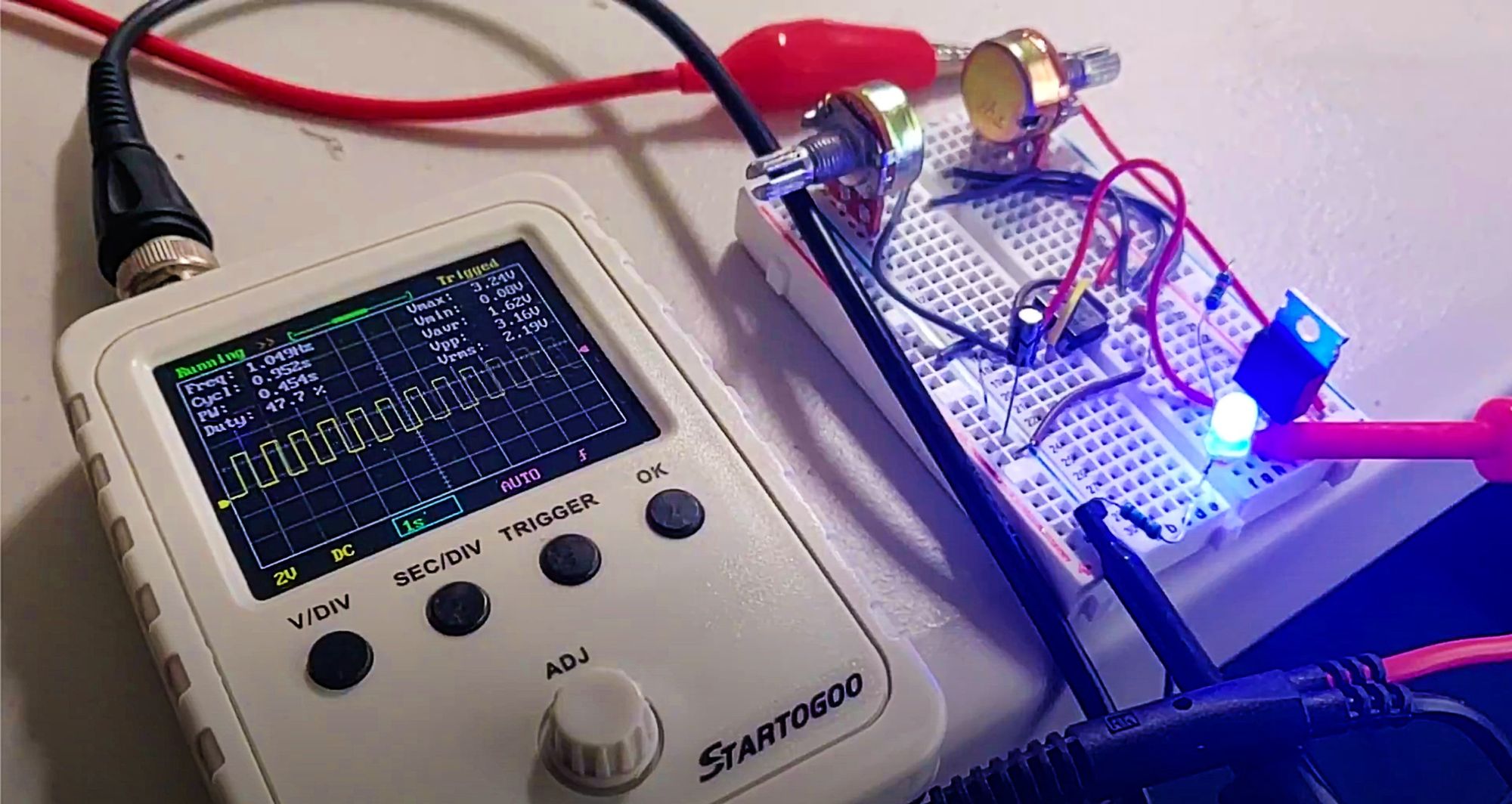 Low Power Oscillator For Arduino Projects Using Cmos 555 Timer 3348